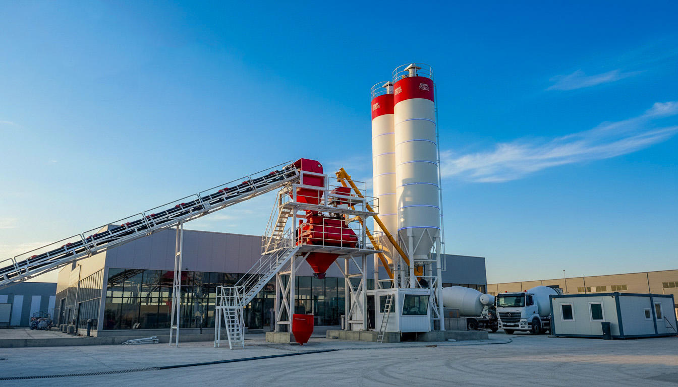 100 M³ Sabit Beton Santrali - KRİSMAK